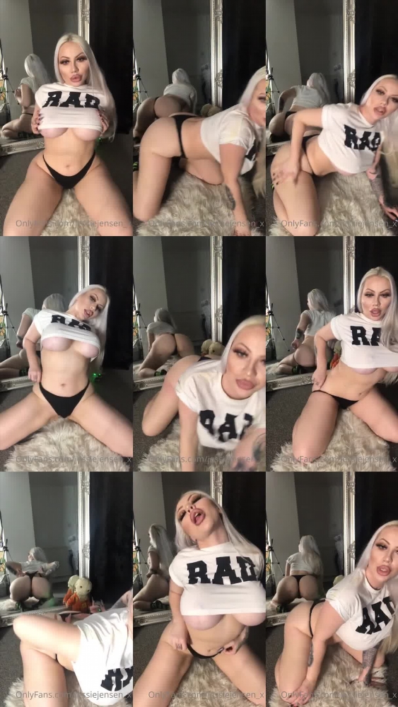 Goddess Jessie Jensen's Sensual Anal Play Video