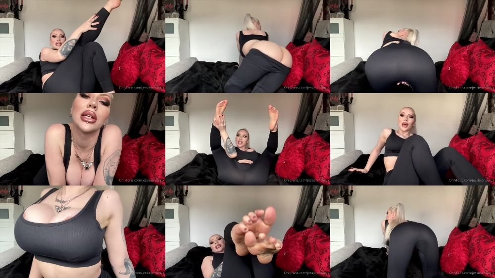 Goddess Jessie Jensen's Intense Anal Play Video