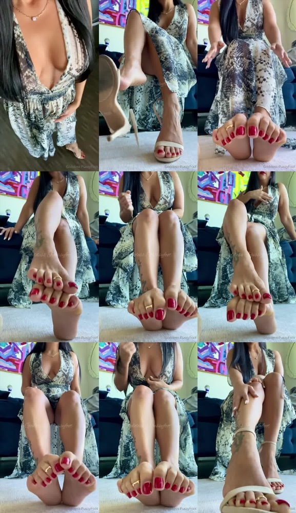 Goddess PussyFoot's Sensual Massage Video