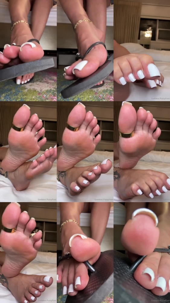 Goddess PussyFoot's Flip Flops and Soles Friday Video