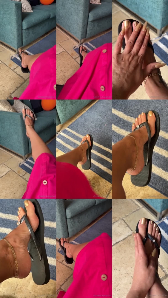 Goddess PussyFoot's OnlyFans Feet Fetish Video