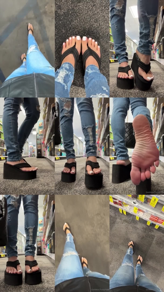 Goddess PussyFoot's Drugstore Adventure