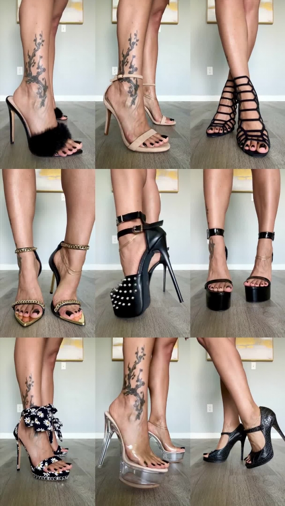 Goddess PussyFoot's Hypnotic Heels Walk