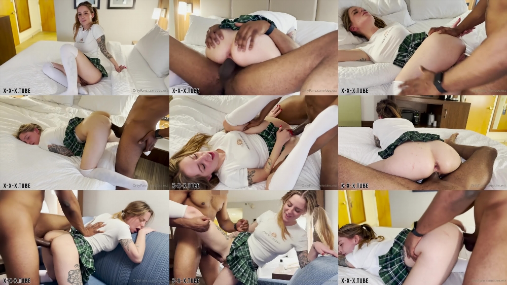 Slim and Tattooed Teen's Naughty Adventures