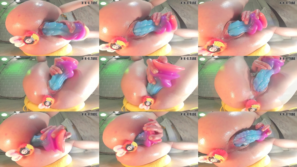 Indecentalice's Solo Masturbation with a Bad Dragon Dildo