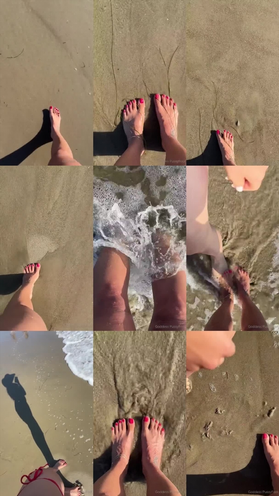 Goddess PussyFoot's Beach Birthday Bliss