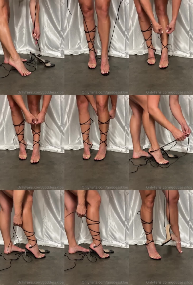 Goddess Kloe's Sensual Stiletto Strut