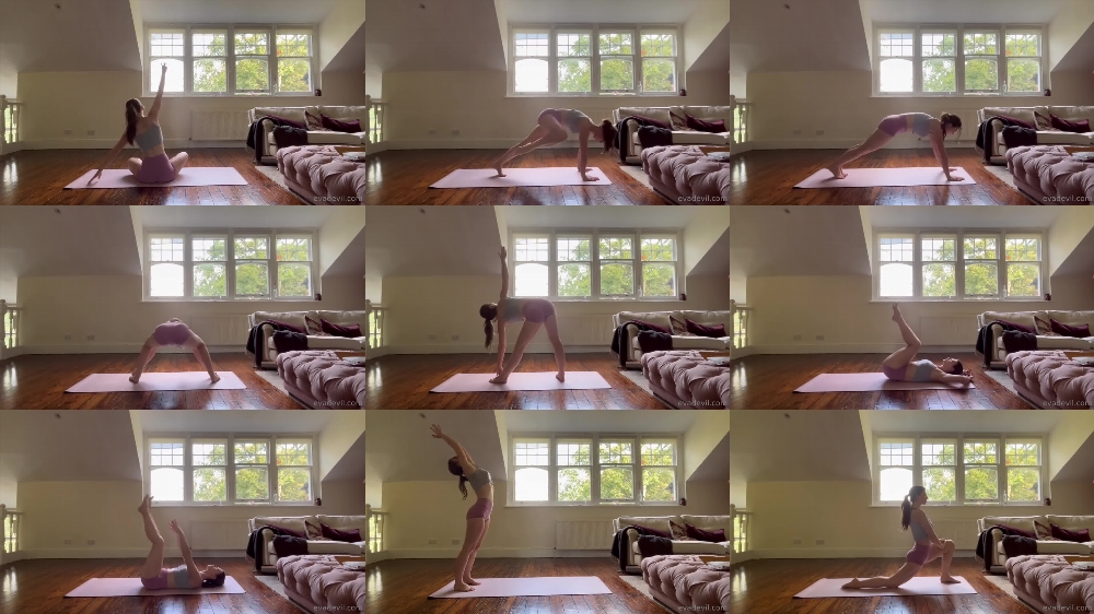 Eva de Vil's Stretching Video on OnlyFans