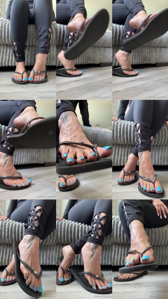 Goddess PussyFoot's Sensual Foot Tease