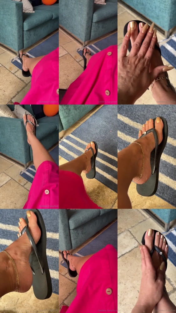 Goddess PussyFoot: Feet Fetish Video on OnlyFans