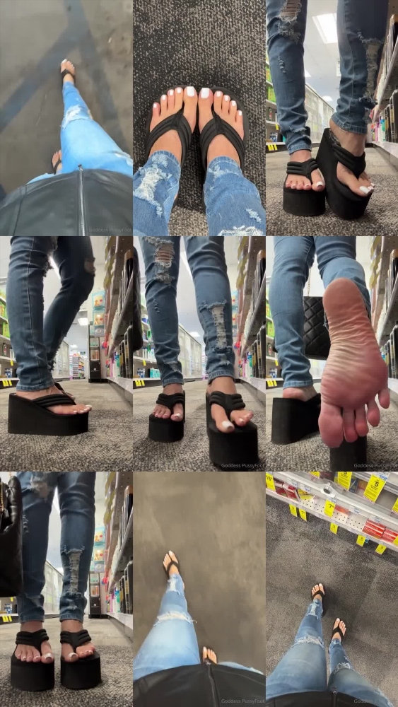 Goddess PussyFoot's Flirty Drugstore Adventure