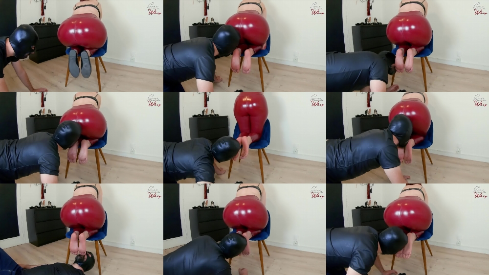 Gone with the Whip: A Passionate Feet and Anal Play Performance