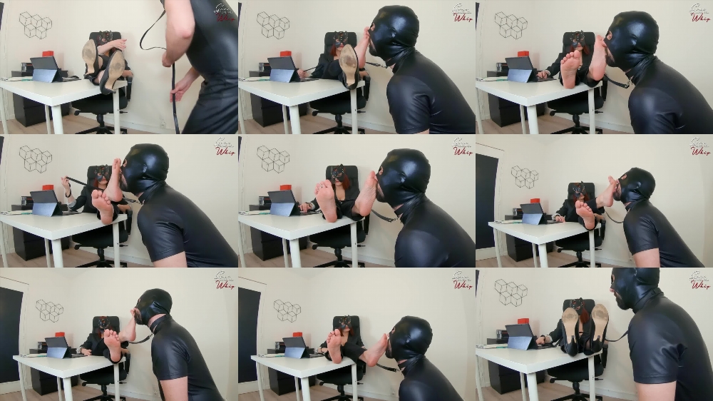 Gone with the Whip's Foot Worship Session