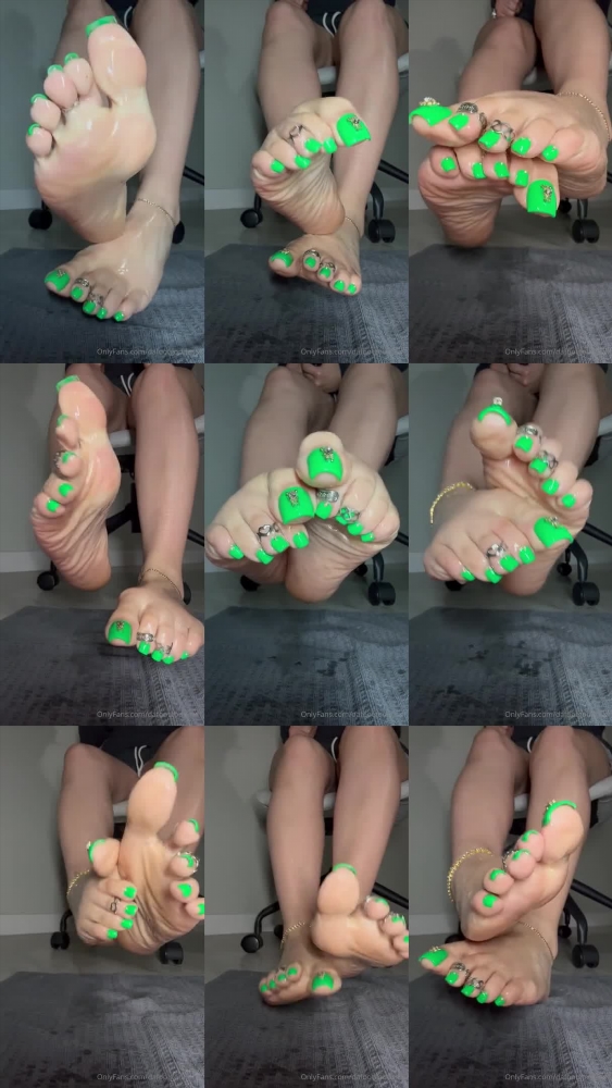 Da Foot Goddess OnlyFans Video: Is This Enough Oil for Your Liking?