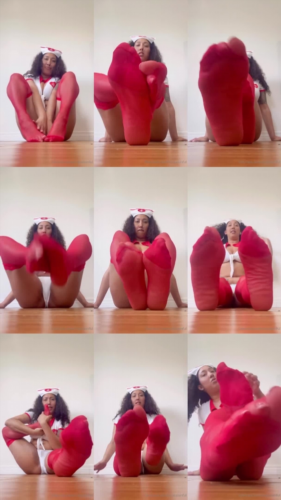 CrystalFins: A Sensual Nylon Experience