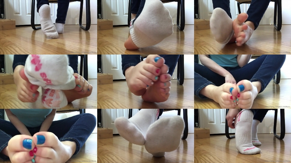 Discover Alice Is More's White Socks Video on OnlyFans