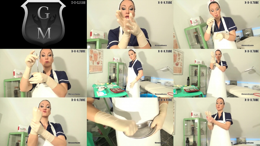 Glovemansion's Kinky Medical Jerk Off Session