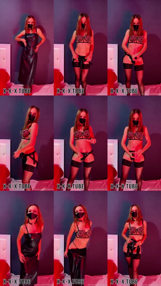 Mistress Alicia's Sensual Pegging Adventure on Fansly