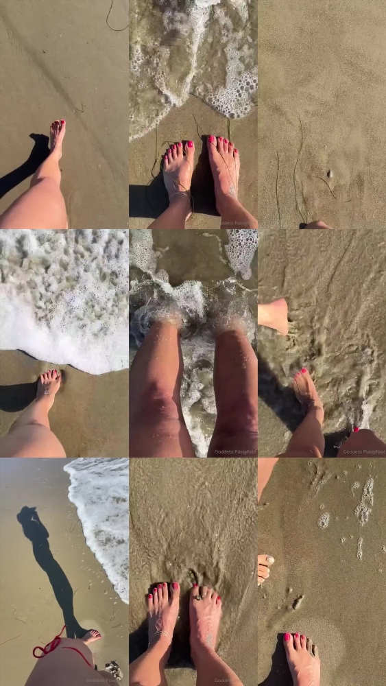 Goddess PussyFoot's Beach Birthday Bliss