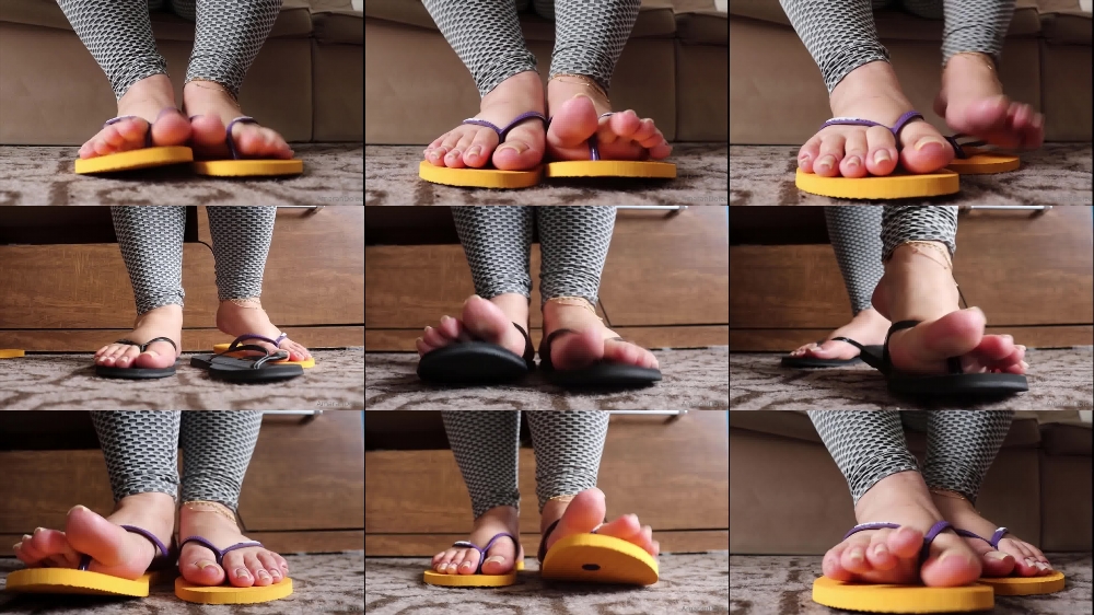 Sultry AmaranDolce Wiggles Her Toes for Your Pleasure