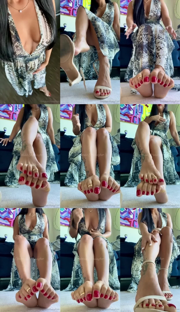 Goddess PussyFoot's Sensual Massage Video