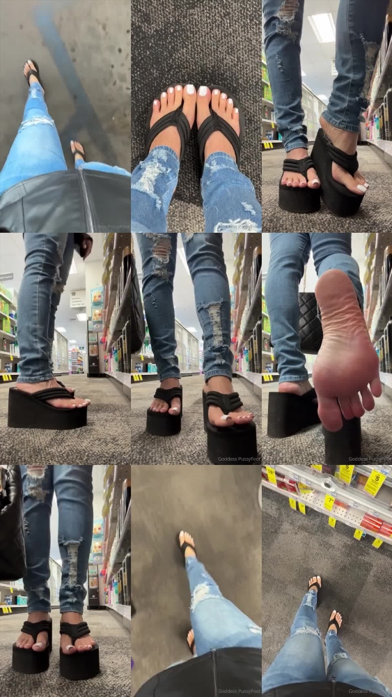 Goddess PussyFoot's Drug Store Adventure