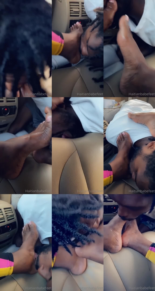 Haitian_babefeet: Feet Worship at the Gas Station