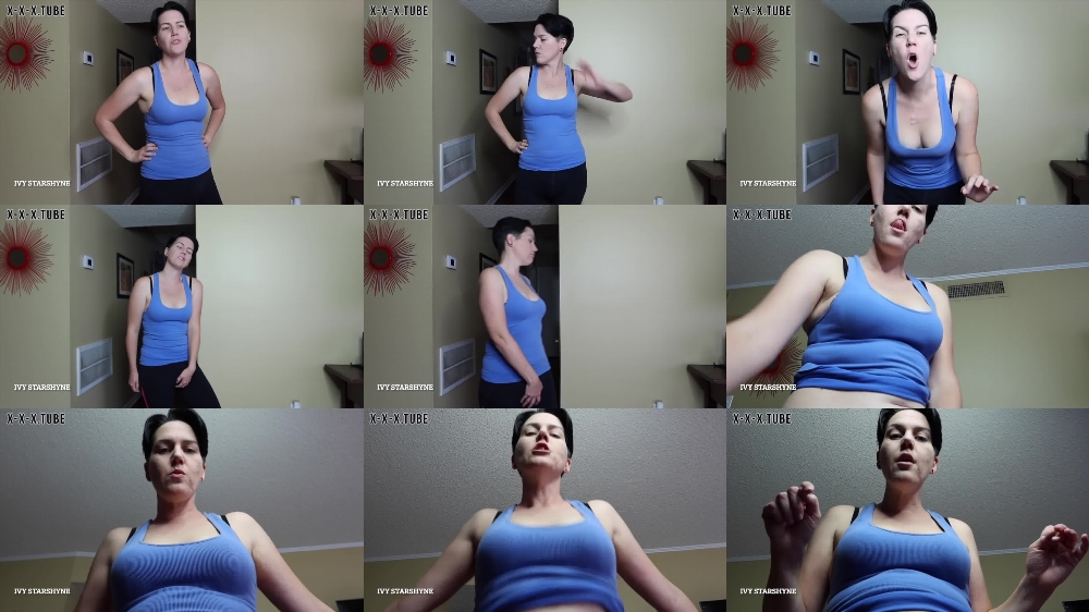 IvyStarshyne's Futanari Workout with Big Dicks