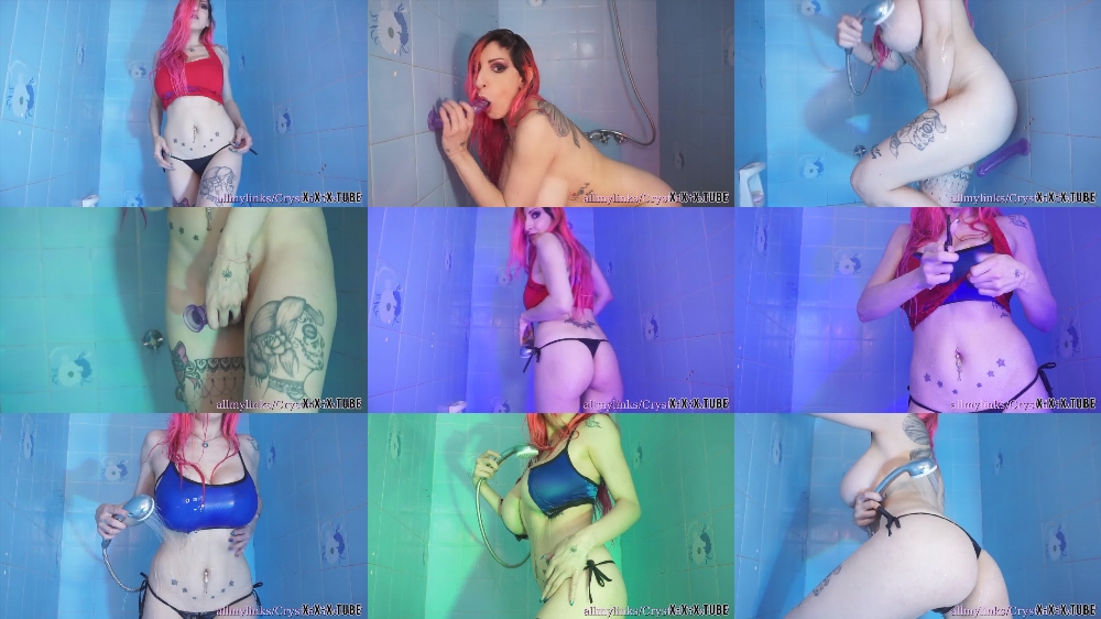 Crystal Cherrie's Sizzling Shower Scene