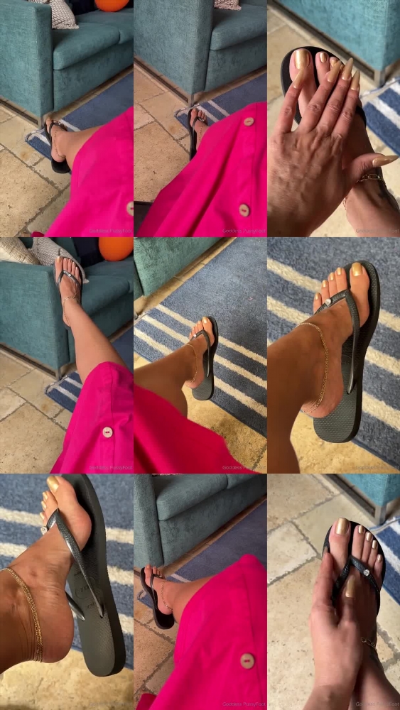 Goddess PussyFoot's Sneaky Foot Fetish Video