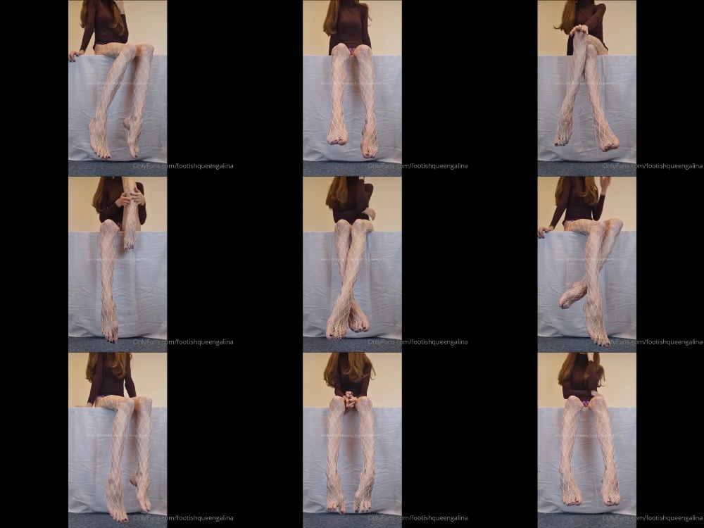 Footish Queen Galina: A Sassy Lady with a Big Ass