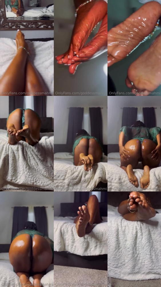 Goddess Mahmi's Foot Fetish Tease Video