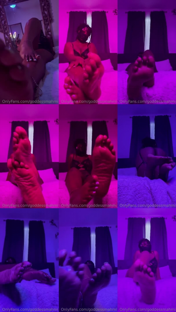 Goddess Mahmi's Foot Fetish Video