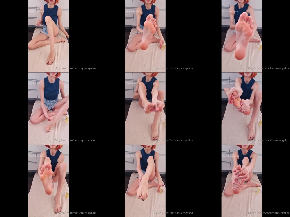 Feet Fetish Videos - Footish Queen Galina