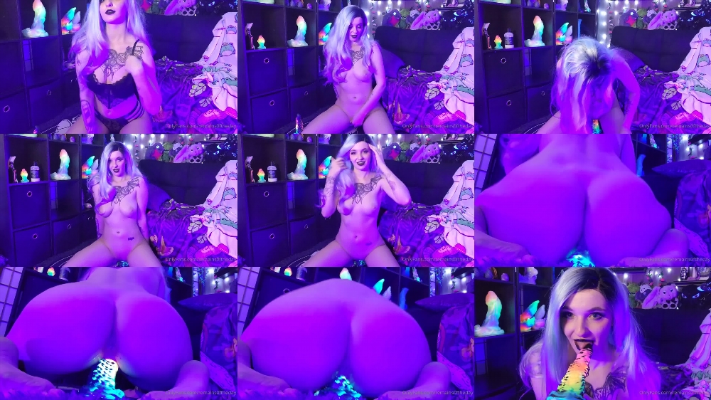 Estella Aka Remains0Ftheday OnlyFans Video: UV Lighting Mood