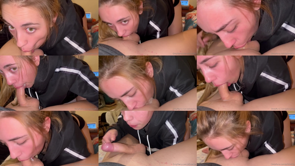 P0rnellia's Sloppy Blowjob Video - Watch Now