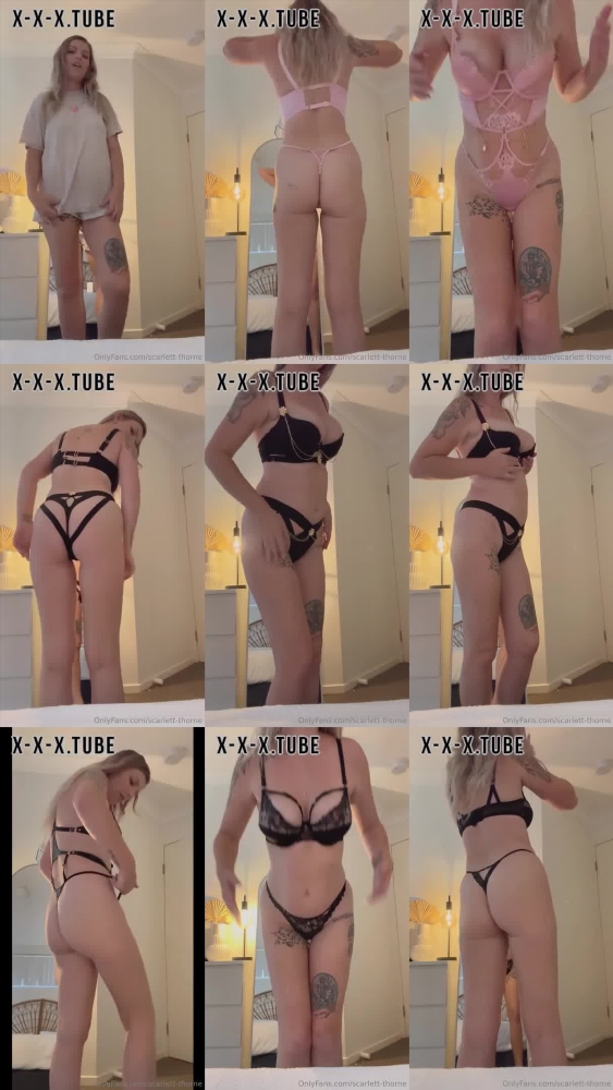 Scarlett Thorne's Honey Birdette Lingerie Try On Haul