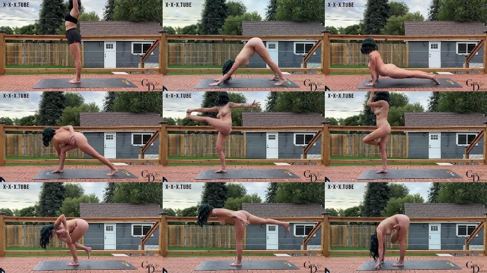Greydesire: Nude Yoga Rebalancing Practice Flow in New Yoga Video