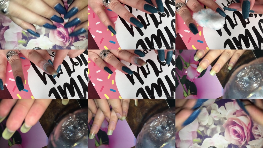 Watch LaLaLaura's Exclusive OnlyFans Video on Nail_Art_Kays Claw Talk Test