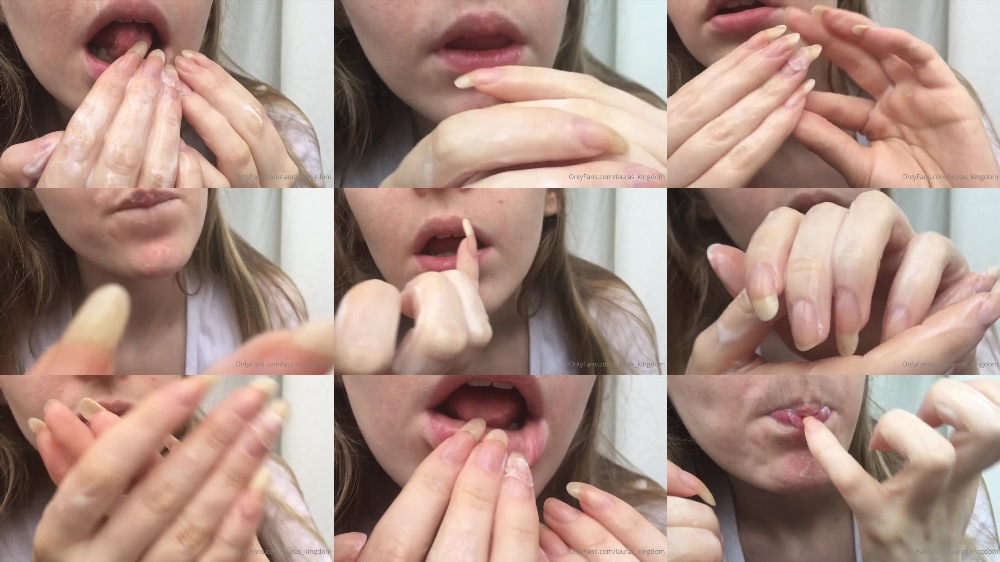Watch LaLaLaura's OnlyFans Video - Olivia Nails Lick