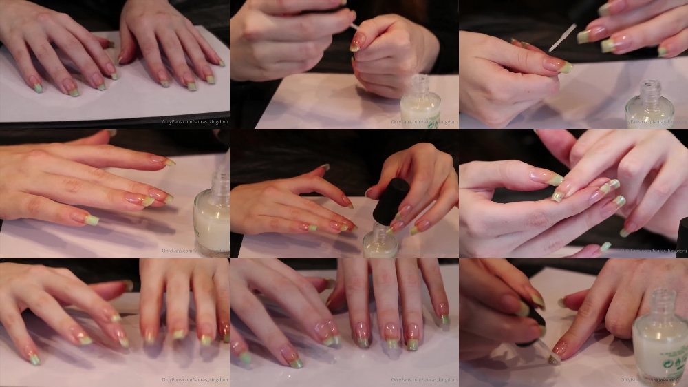Watch LaLaLaura's OnlyFans Video - Victoria Nail Polish