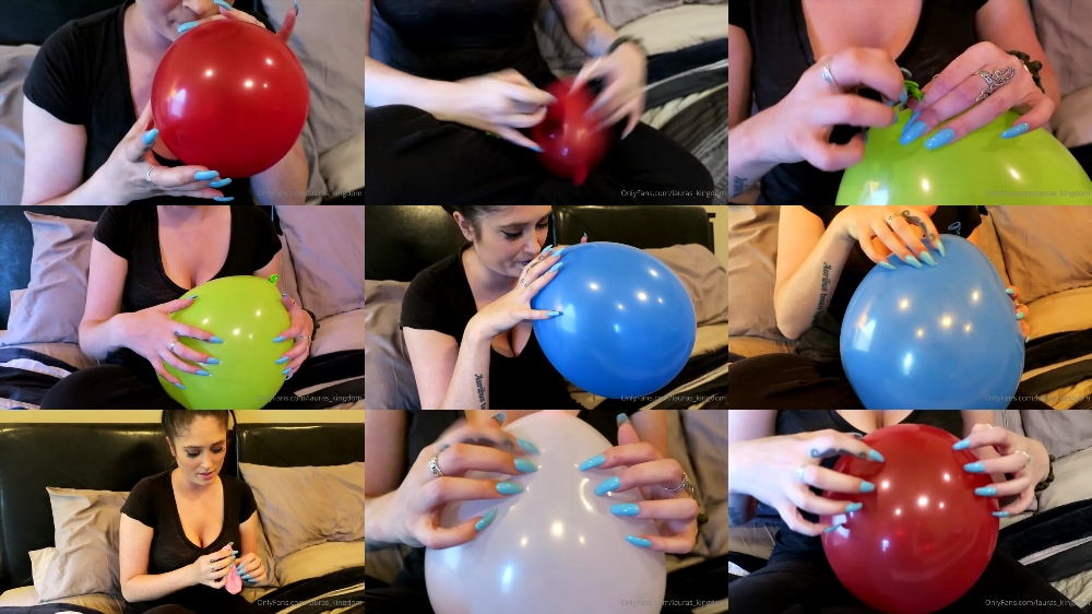 Watch Lauras Balloon Pop Video by LaLaLaura