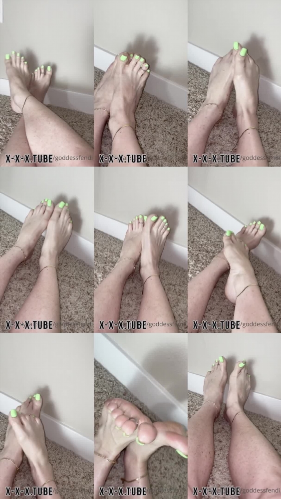 Goddessfendi's New Pedi - OnlyFans Video