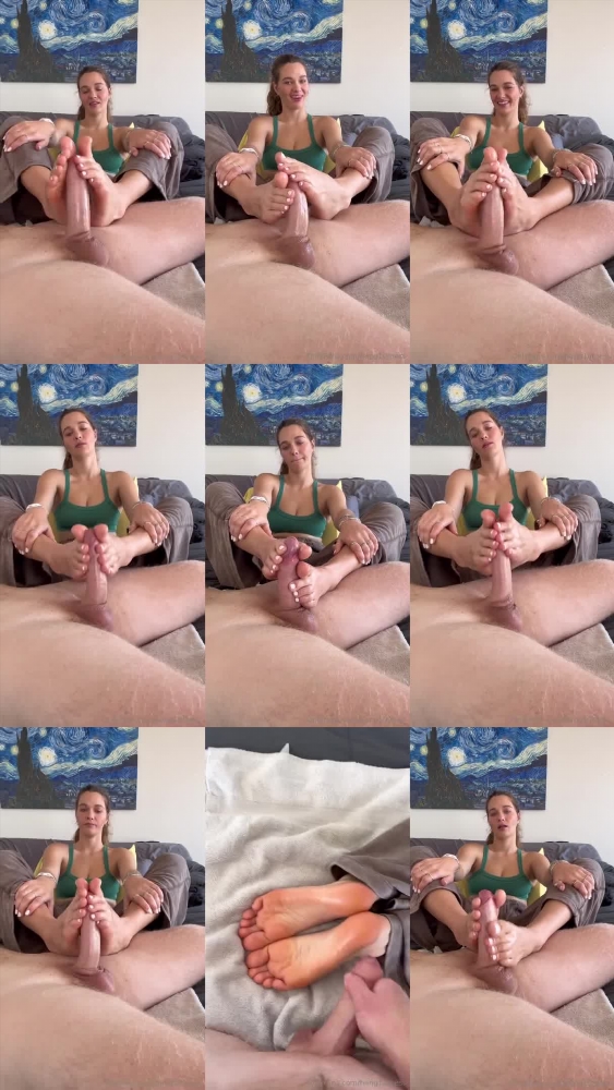 Watch Linzi Little's OnlyFans Footjob Video