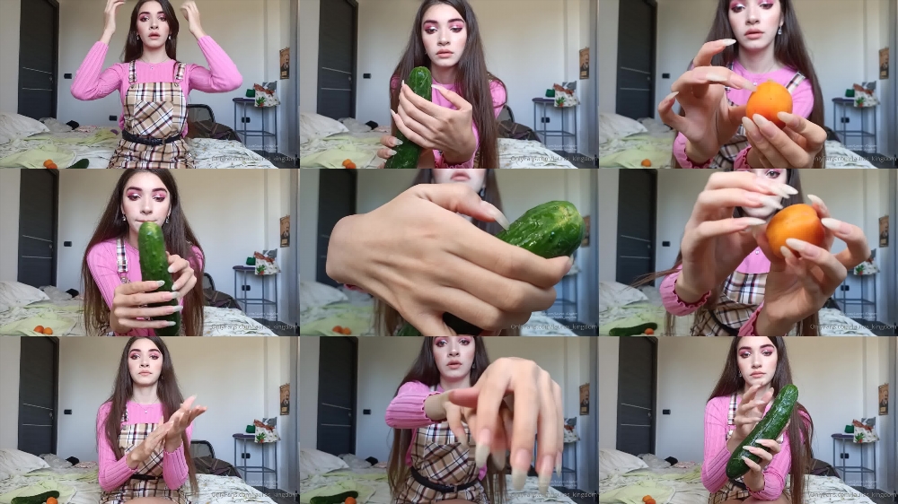 Natasha's Long Nails Debut on LaLaLaura's OnlyFans