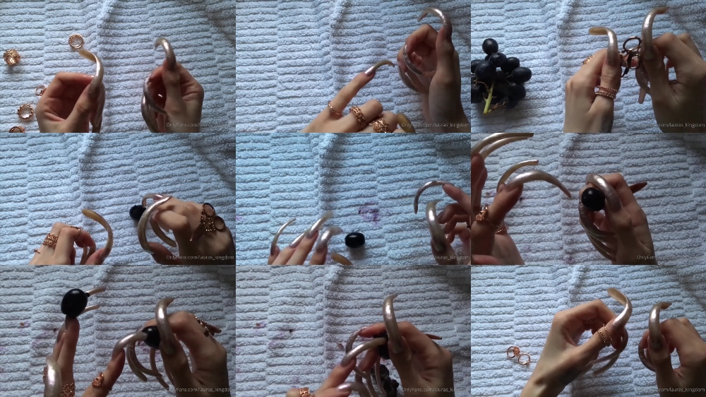 LaLaLaura's OnlyFans Video - Christina Grape Claw