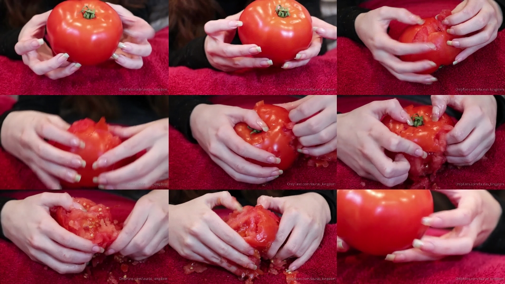 LaLaLaura's Exclusive OnlyFans Video: Victoria's Tomato Claw