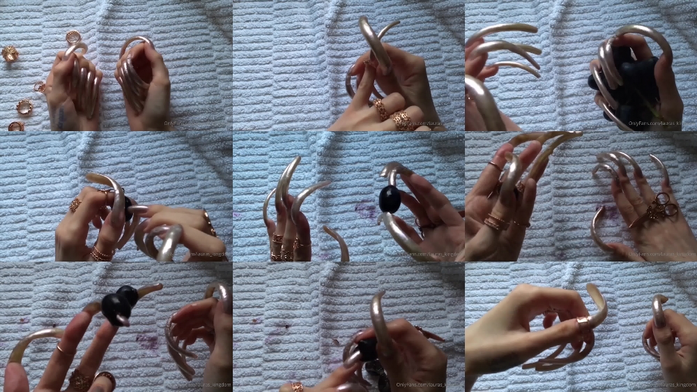 Watch LaLaLaura's Sexy OnlyFans Video on Christina Grape Claw