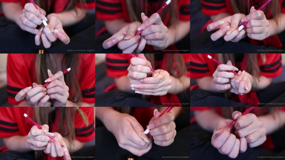 LaLaLaura's OnlyFans Video: Savannah Cuticle Care