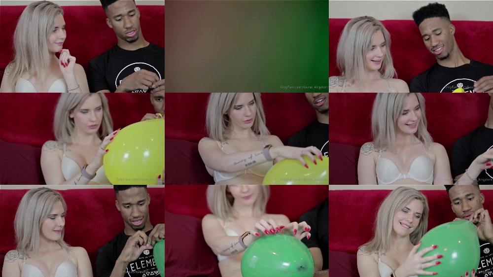 Watch LaLaLaura's OnlyFans Video: Tayler Balloon Pop